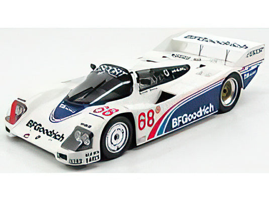 PORSCHE 962 N 68 WINNER RIVERSIDE 1985 HALSMER MORTON WHITE BLUE/Norev 1/18ミニカー