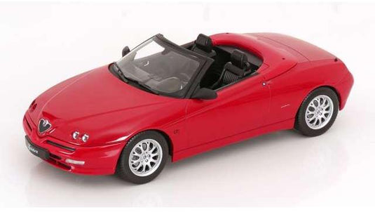 1999 アルファロメオ スパイダー with removable Softtop レッド/ Norev 1/18 ミニカー