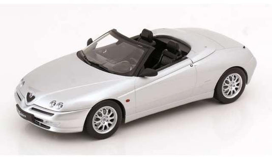 1999 アルファロメオ スパイダー with removable Softtop シルバー/ Norev 1/18 ミニカー