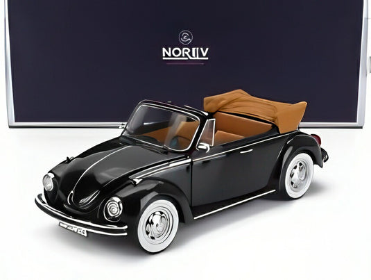 フォルクスワーゲン - ビートル 1303 カブリオレ 1972 - ブラック Norev 1/18 ミニカー