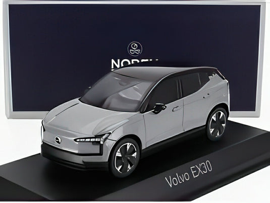 2024 ボルボ EX30 ヴェイパーグレー/ Norev 1/43 ミニカー