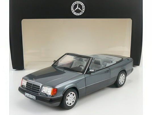MERCEDES BENZ ECLASS 300CE 24V (A124) CABRIOLET OPEN 1991 GREY MET/NOREV 1/18ミニカー