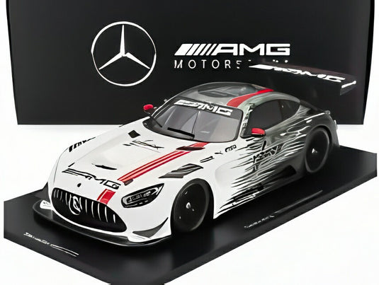 MERCEDES BENZ AMG GT3 130周年記念 モータースポーツ N 130 レーシング 2024 ホワイト グレー/ Norev 1/18 ミニカー