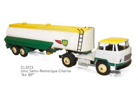 Unic Semi Remorque Citerne Air BP, green/white/yellow/Norev 1/43ミニカー