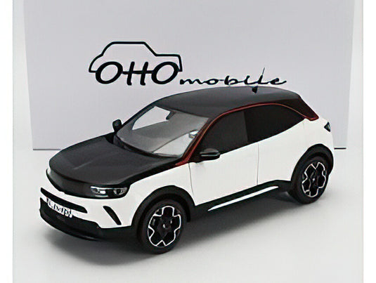 OPEL MOKKA E GS LINE 2021 JADE WHITE/OTTO 1/18ミニカー