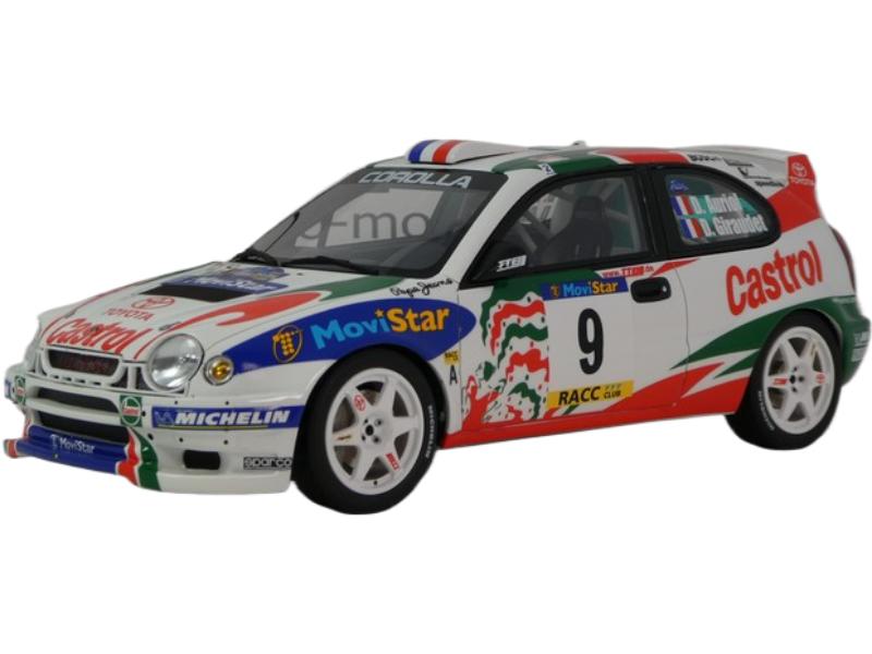 ギャラリービューアに画像をロードする, トヨタ カローラ WRC 1998/ OTTO 1/18 ミニカー