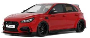 2021 Prior Design I30N Resin series レッド/ OTTO 1/18 ミニカー