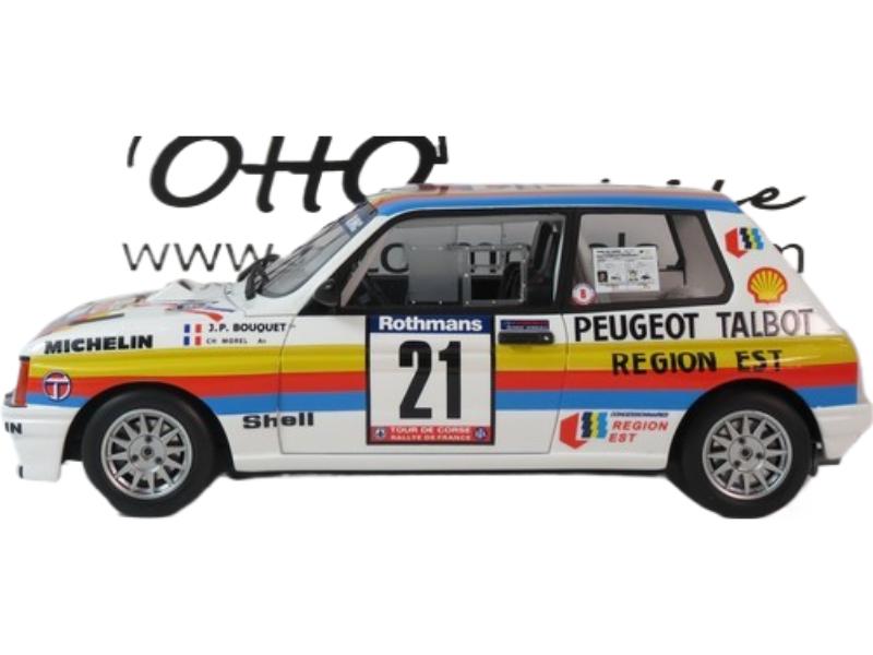 ギャラリービューアに画像をロードする, タルボ サンバ ラリー GR.B 1985/ OTTO 1/18 ミニカー
