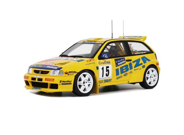 ギャラリービューアに画像をロードする, 1998 Seat Ibiza Kit Car レジンシリーズ yellow/OTTO 1/18ミニカー 3000台限定