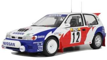 1992 日産 Suny GTI-R ホワイト Tommi Makinen Rallye Monte Carlo/ OTTO 1/18 ミニカー