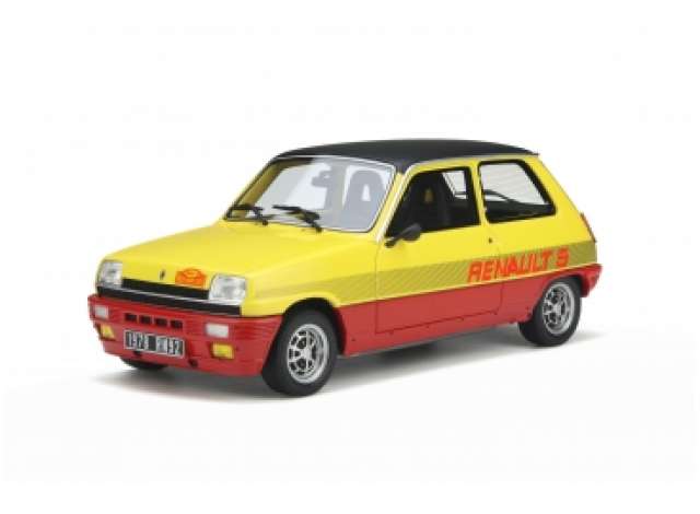 ギャラリービューアに画像をロードする, 1978 Renault 5 TS Monte Carlo レジンシリーズ jaune tournesol/OTTO 1/18ミニカー 2000台限定
