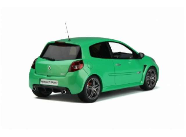 ギャラリービューアに画像をロードする, 2011 Renault Clio 3 Ph. 2 RS レジンシリーズ alien green/OTTO 1/18ミニカー 2000台限定