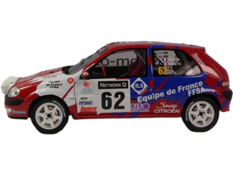 ギャラリービューアに画像をロードする, シトロエン サクソ VTS 2000/ OTTO 1/18 ミニカー