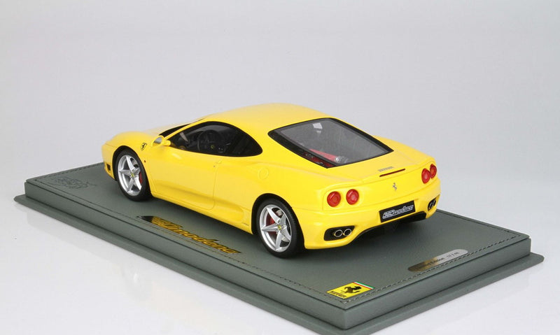 ギャラリービューアに画像をロードする, Ferrari 360 Modena - Manual Gear TransmissionGiallo Modena/BBR 1/18ミニカー