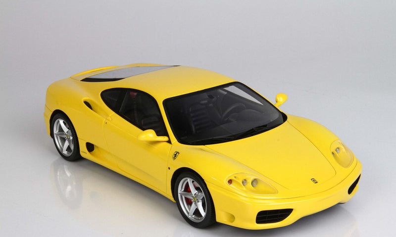 ギャラリービューアに画像をロードする, Ferrari 360 Modena - Manual Gear TransmissionGiallo Modena/BBR 1/18ミニカー