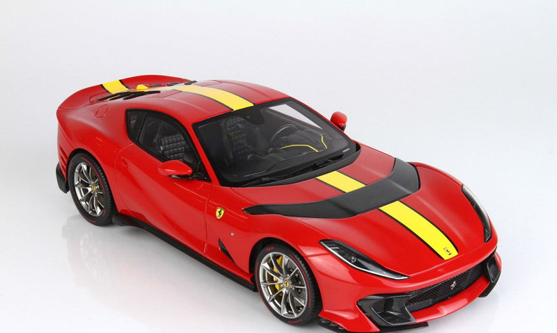 ギャラリービューアに画像をロードする, Ferrari 812 Competizione 2021Rosso Corsa 322/BBR 1/18ミニカー