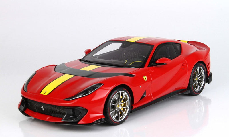 ギャラリービューアに画像をロードする, Ferrari 812 Competizione 2021Rosso Corsa 322/BBR 1/18ミニカー
