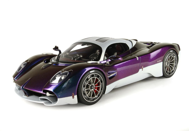 ギャラリービューアに画像をロードする, PAGANI UTOPIA 2022 CHAMALEON PURPLE BLUE MET/BBR 1/18ミニカー 48台限定