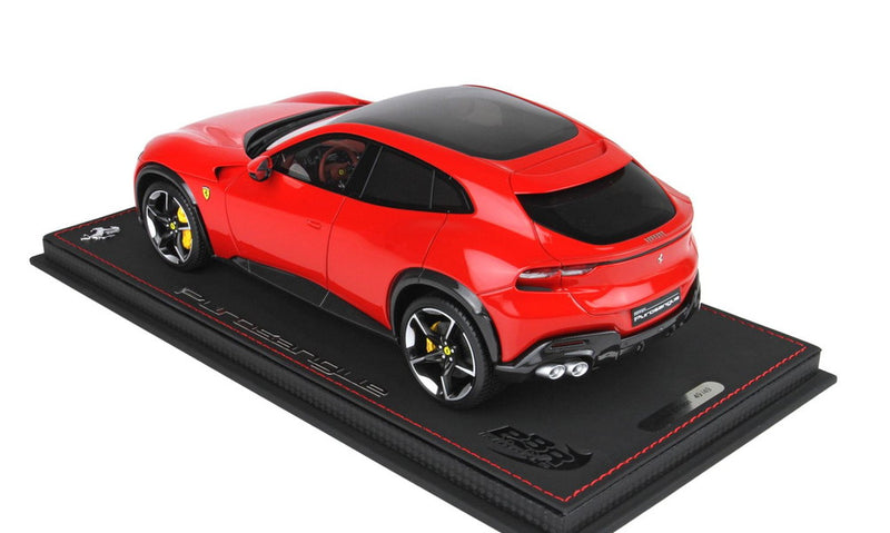 ギャラリービューアに画像をロードする, Ferrari Purosangue Tetto PanoramicoRosso Corsa 322/BBR 1/18ミニカー