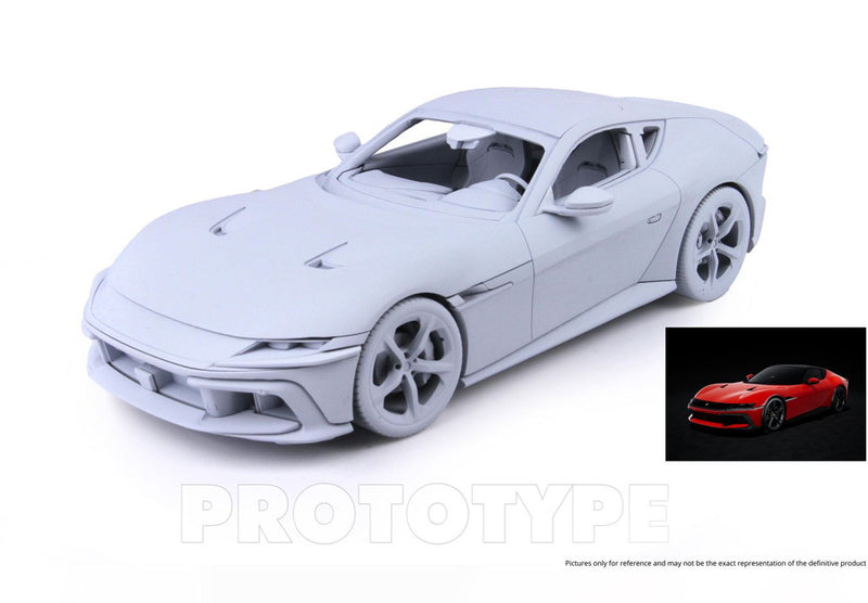 ギャラリービューアに画像をロードする, 【予約】2025年発売予定FERRARI 12 CILINDRI COUPE V12 830cv 2024 ROSSO CORSA RED/BBR 1/18ミニカー 200台限定