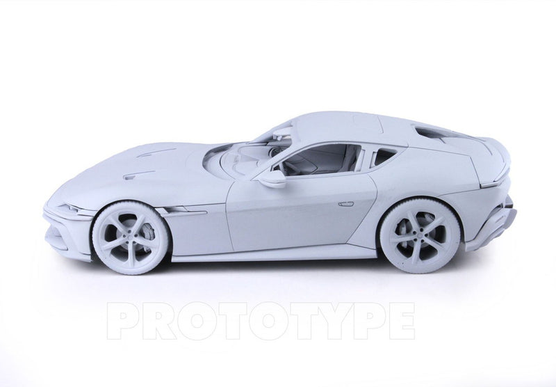 ギャラリービューアに画像をロードする, 【予約】2025年発売予定FERRARI 12 CILINDRI COUPE V12 830cv 2024 ARGENTO NURBURGRING SILVER/BBR 1/18ミニカー 48台限定