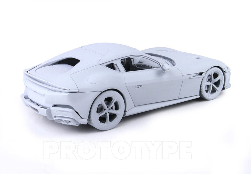 ギャラリービューアに画像をロードする, 【予約】2025年発売予定FERRARI 12 CILINDRI COUPE V12 830cv 2024 ARGENTO NURBURGRING SILVER/BBR 1/18ミニカー 48台限定
