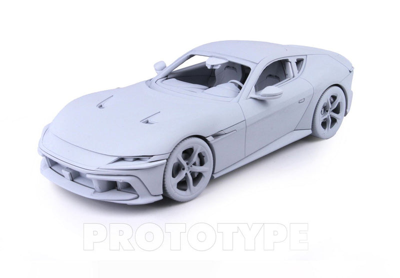 ギャラリービューアに画像をロードする, 【予約】2025年発売予定FERRARI 12 CILINDRI COUPE V12 830cv 2024 CELESTE TREVI LIGHT BLUE MET/BBR 1/18ミニカー 48台限定