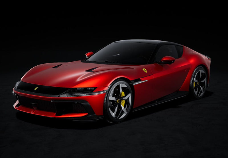 ギャラリービューアに画像をロードする, 【予約】2025年発売予定FERRARI 12 CILINDRI COUPE V12 830cv 2024 ROSSO IMOLA RED MET/BBR 1/18ミニカー 200台限定