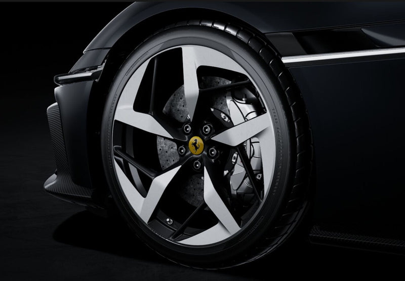 ギャラリービューアに画像をロードする, 【予約】2025年発売予定FERRARI 12 CILINDRI COUPE V12 830cv 2024 NERO PUROSANGUE BLACK/BBR 1/18ミニカー