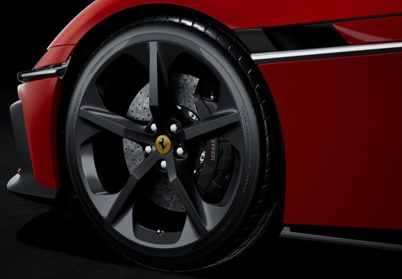 ギャラリービューアに画像をロードする, 【予約】2025年発売予定FERRARI 12 CILINDRI V12 830cv SPIDER OPEN 2024 ROSSO CORSA RED/BBR 1/18ミニカー 200台限定
