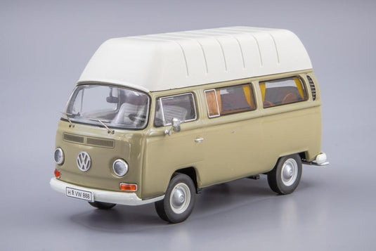 Volkswagen VW T2a キャンパー ハイルーフ サバンナベージュ/ Premium ClassiXXs 1/43 ミニカー
