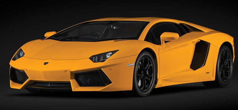 ギャラリービューアに画像をロードする, 【予約】LAMBORGHINIランボルギーニ AVENTADOR LP700-4 2011 - YELLOW /Pocher 1/8 モデルキットミニカー