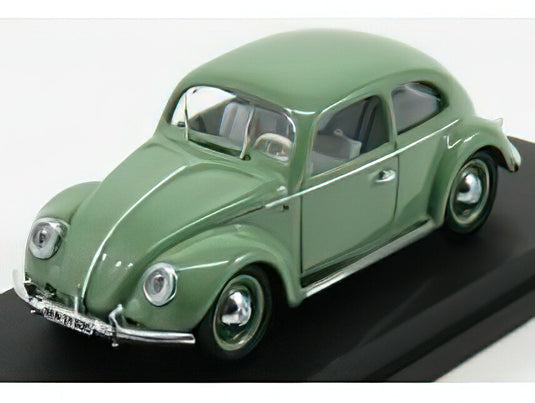 VOLKSWAGEN BEETLE MAGGIOLINO 1200 DE LUXE 1953 GREEN/Rio 1/43ミニカー
