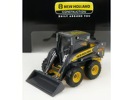 NEW HOLLAND L175 RUSPA GOMMATA TRACTOR SCRAPER YELLOW GREY ホイールローダ / ROS 1/32 建設機械模型 工事車両