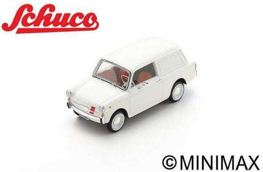 1960 Gordon Autobianchi Bianchina Van Furgoncino ホワイト/ Schuco 1/18 ミニカー