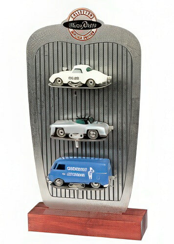 ディスプレイ Micro Racer VW T1 Kasten MB 190 SL Porsche 356 Polizei/ Schuco 1/12