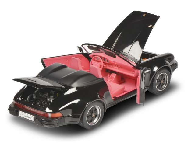ギャラリービューアに画像をロードする, Porsche 911 Speedster ブラックミニカー/ Schuco1/12
