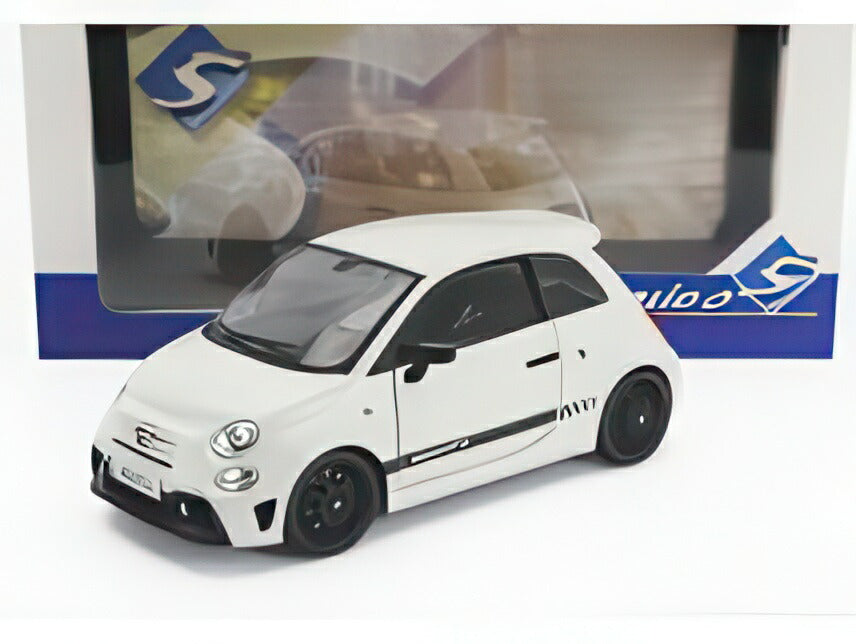 FIAT NUOVA 500 ABARTH 595 2022 ホワイト ブラック/ SOLIDO 1
