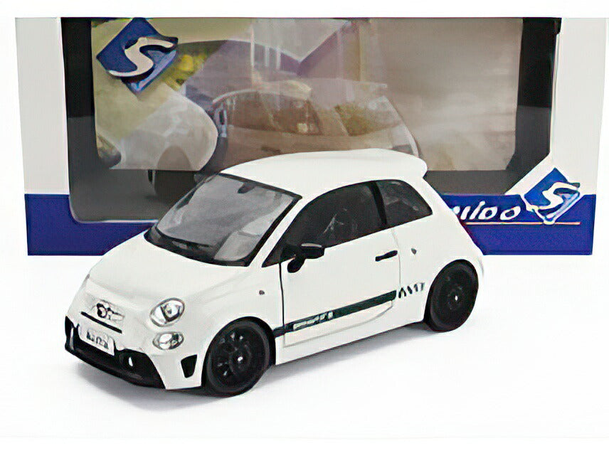 FIAT NUOVA 500 ABARTH 595 2022 WHITE BLACK/SOLIDO 1/18ミニカー – ラストホビー