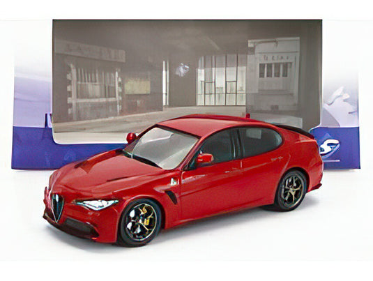 Alfa Romeo Giulia Quadrifoglio Biturbo 2019 レッド/ SOLIDO 1/43 ミニカー