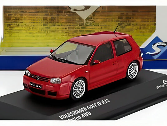 VOLKSWAGEN ゴルフIV R32 2003 トロントレッド/ SOLIDO 1/43 ミニカー