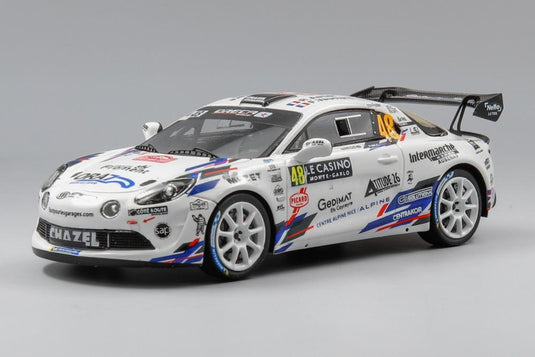 Alpine A110 Rally 48号車 ラリーモンテカルロ 2022 Rapha?l Astier Fr?d?ric Vauclare/ Spark 1/43 ミニカー
