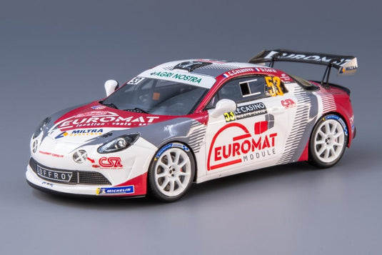Alpine A110 Rally 53号車 ラリーモンテカルロ 2022 Christophe Casanova Dominique Corvi/ Spark 1/43 ミニカー