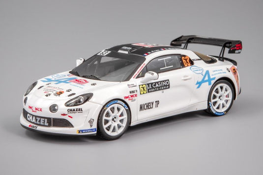 Alpine A110 Rally RGT 63号車 Chazel Technologie Course ラリーモンテカルロ 2023/ Spark 1/43 ミニカー