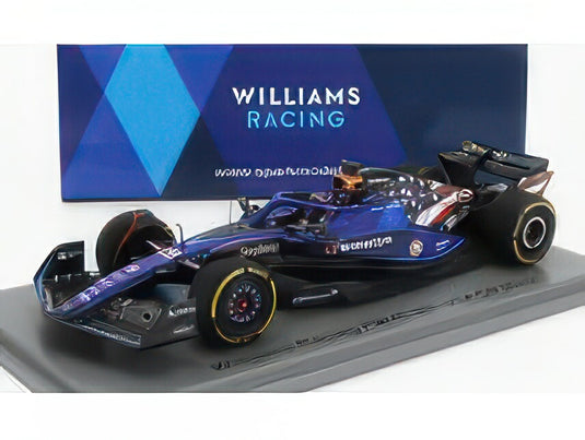WILLIAMS F1 FW45 TEAM WILLIAMS RACING GULF N 23 AUSTIN USA GP 2023 ALEXANDER ALBON BLUE/SPARK-MODEL 1/43ミニカー