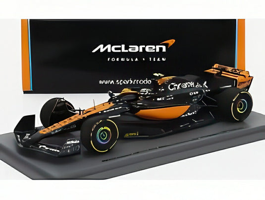 マクラーレン - F1 MCL60 チームマクラーレン N4 ラスベガスGP2023 ランド・ノリス - オレンジブルーブラック / Spark 1/43 ミニカー