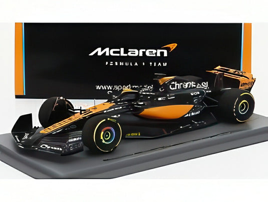 マクラーレン - F1 MCL60 チームマクラーレン N81 ラスベガスGP2023 オスカー・ピアストリ - オレンジブルーブラック / Spark 1/43 ミニカー