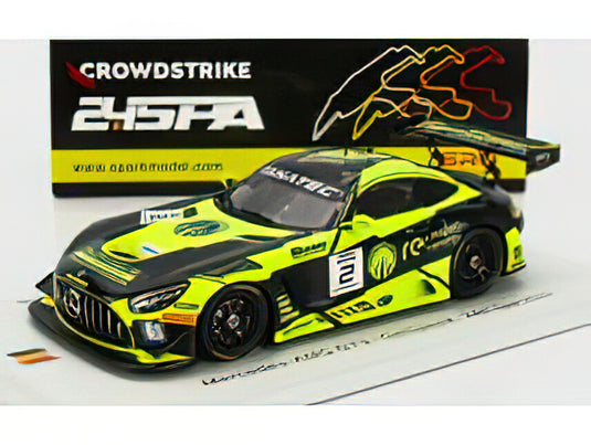 MERCEDES BENZ - AMG GT3 TEAM GETSPEED N 2 24h SPA 2023 L.BERGSTEIN - A.LEWANDOWSKI - A.WALKER - L.WILLIAMSON - YELLOW BLACKSPARK 1/43ミニカー