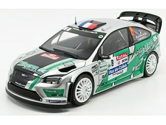 FORD ENGLAND - FOCUS RS WRC08 N 8 RALLY DU TOUQUET 2012 J.C.BEAUBELIQUE - HIGONNOT /Sunsar 1/18ミニカー
