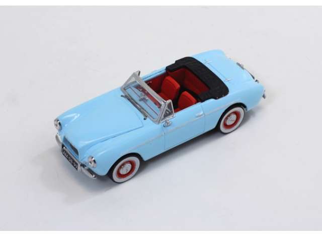ギャラリービューアに画像をロードする, 1955 Volvo P1900 コンバーチブル ライトブルー レッドインテリア レッドリム ホワイトウォールタイヤミニカー/ TRIPLE91/43 1008台限定